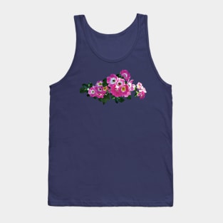 Pink Rambler Rose Tank Top